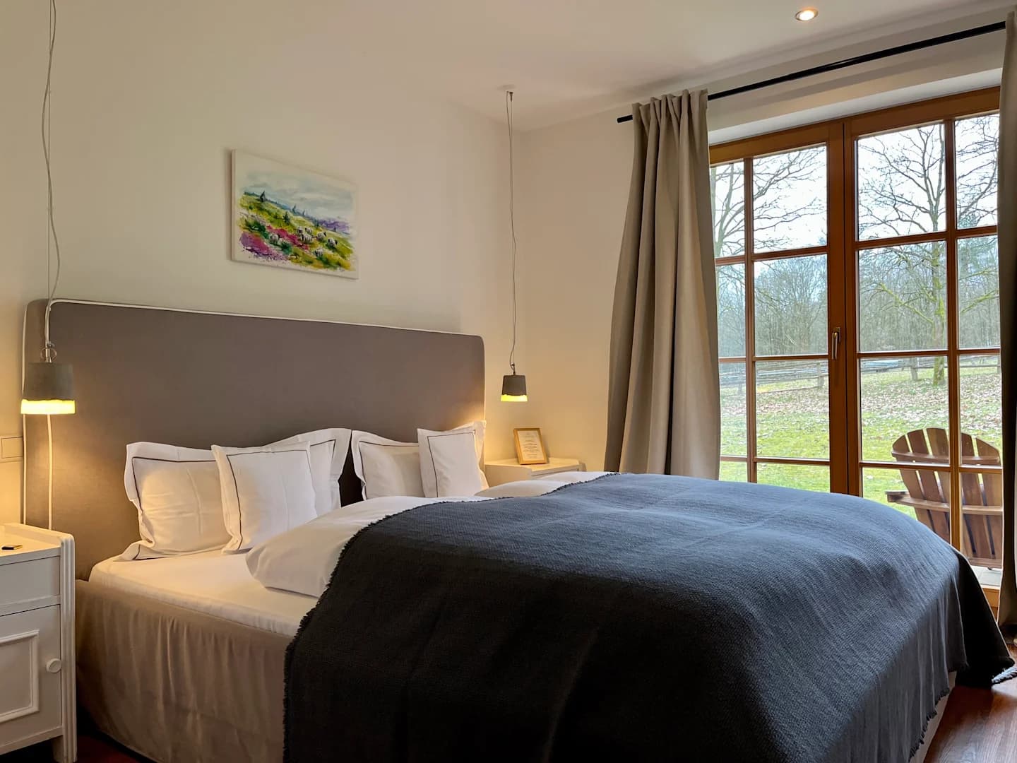 Gutsherren-Gemach mit Terrasse